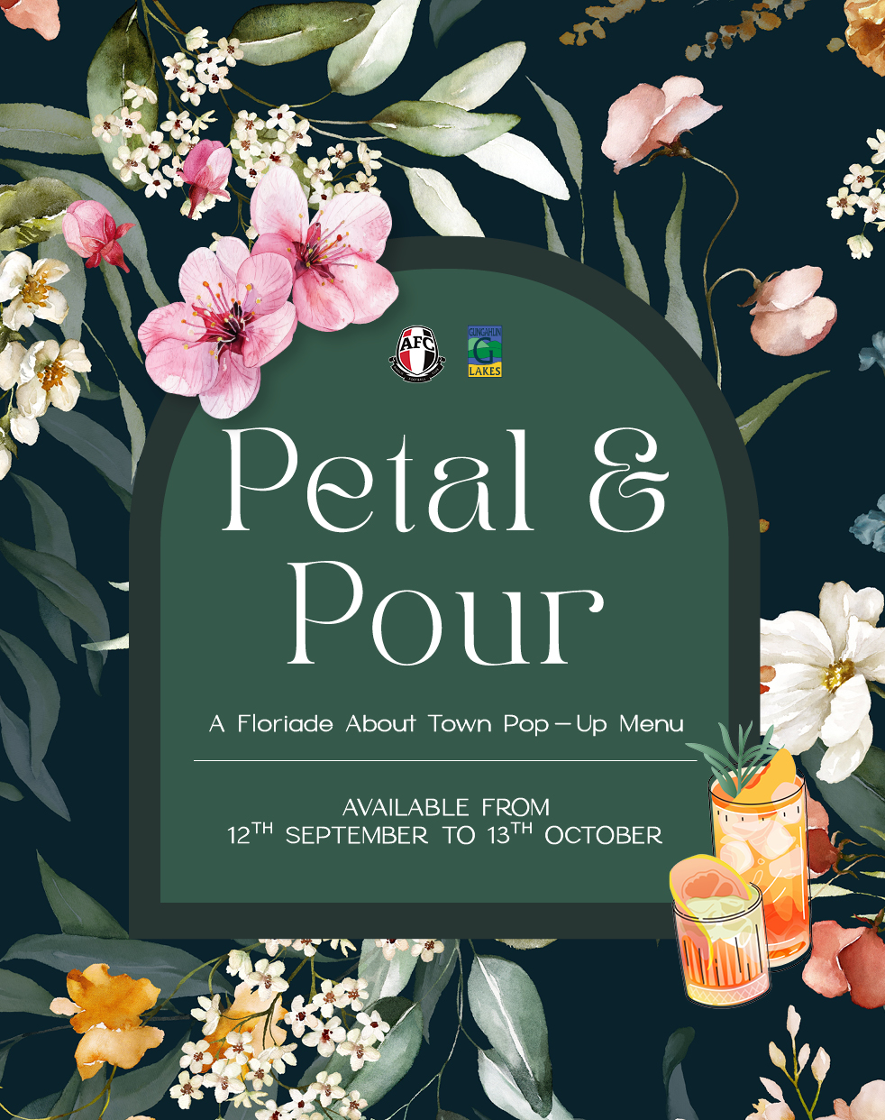 FLORIADE ABOUT TOWN: ‘PETAL & POUR’ POP-UP COCKTAIL MENU