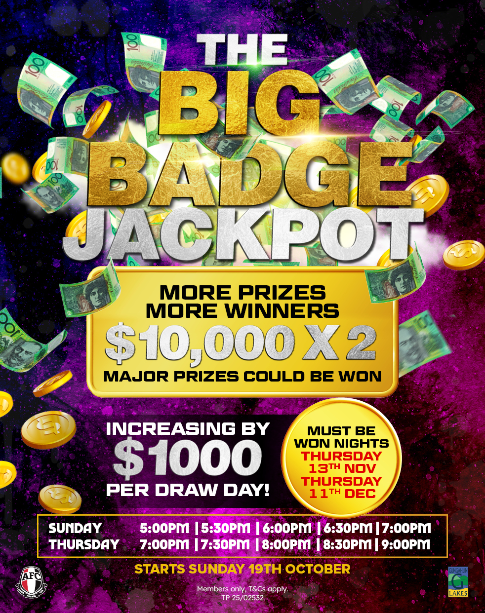THE BIG BADGE JACKPOT