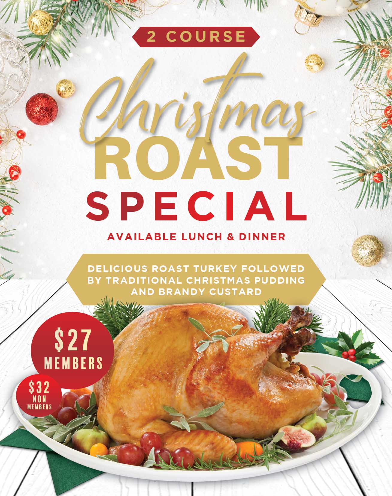CHRISTMAS ROAST SPECIAL