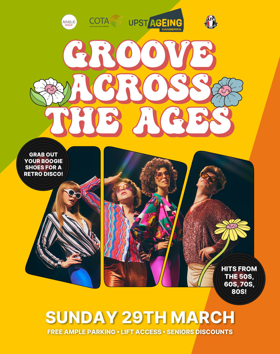 UPSTAGEING Festival presents: GROOVE ACROSS THE AGES