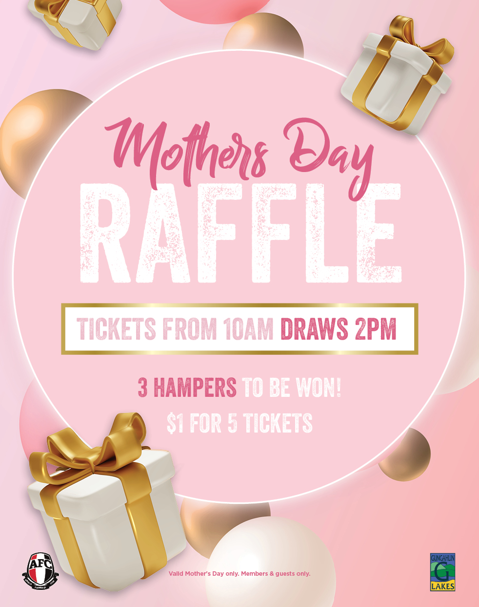 MOTHER’S DAY RAFFLE