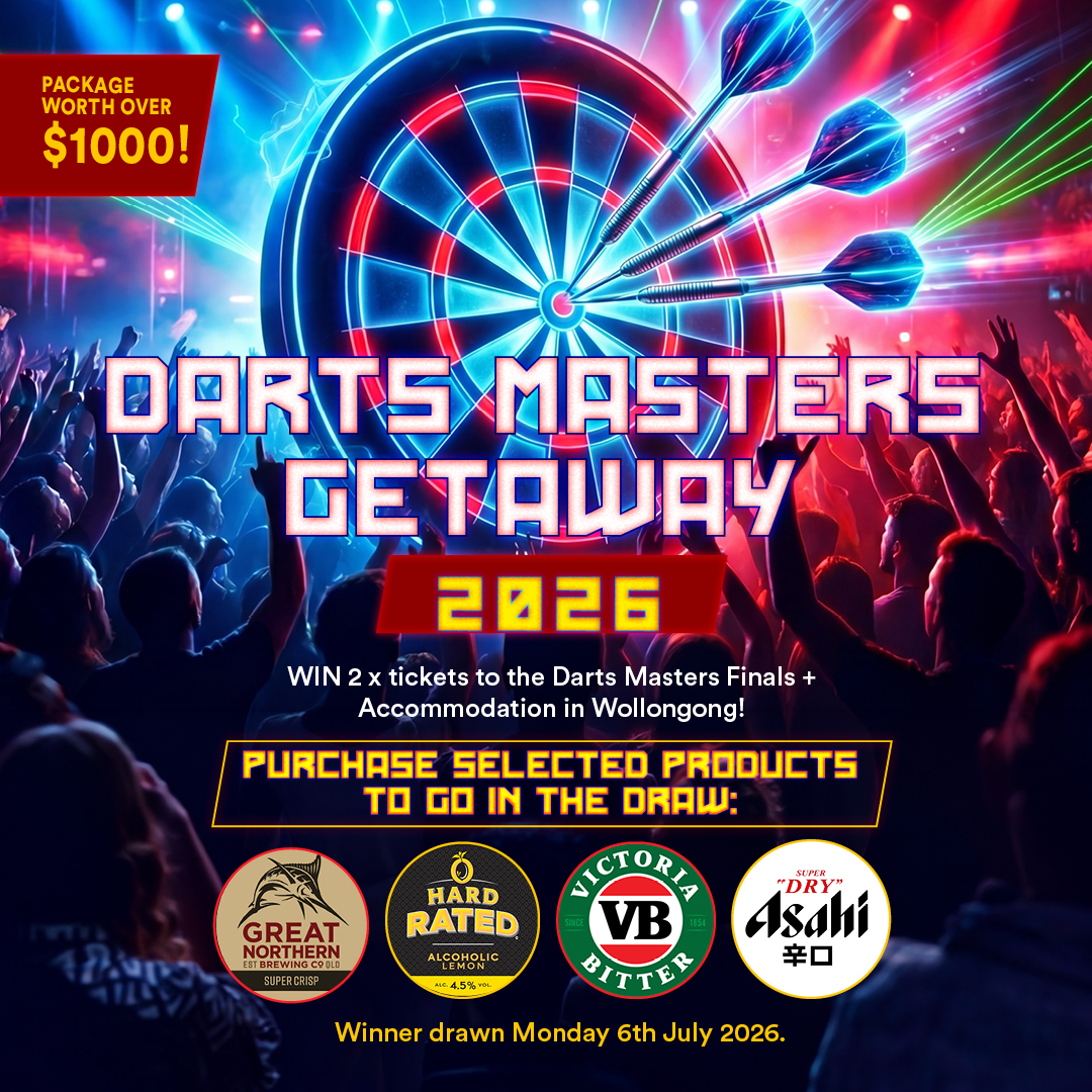 DARTS MASTERS GETAWAY