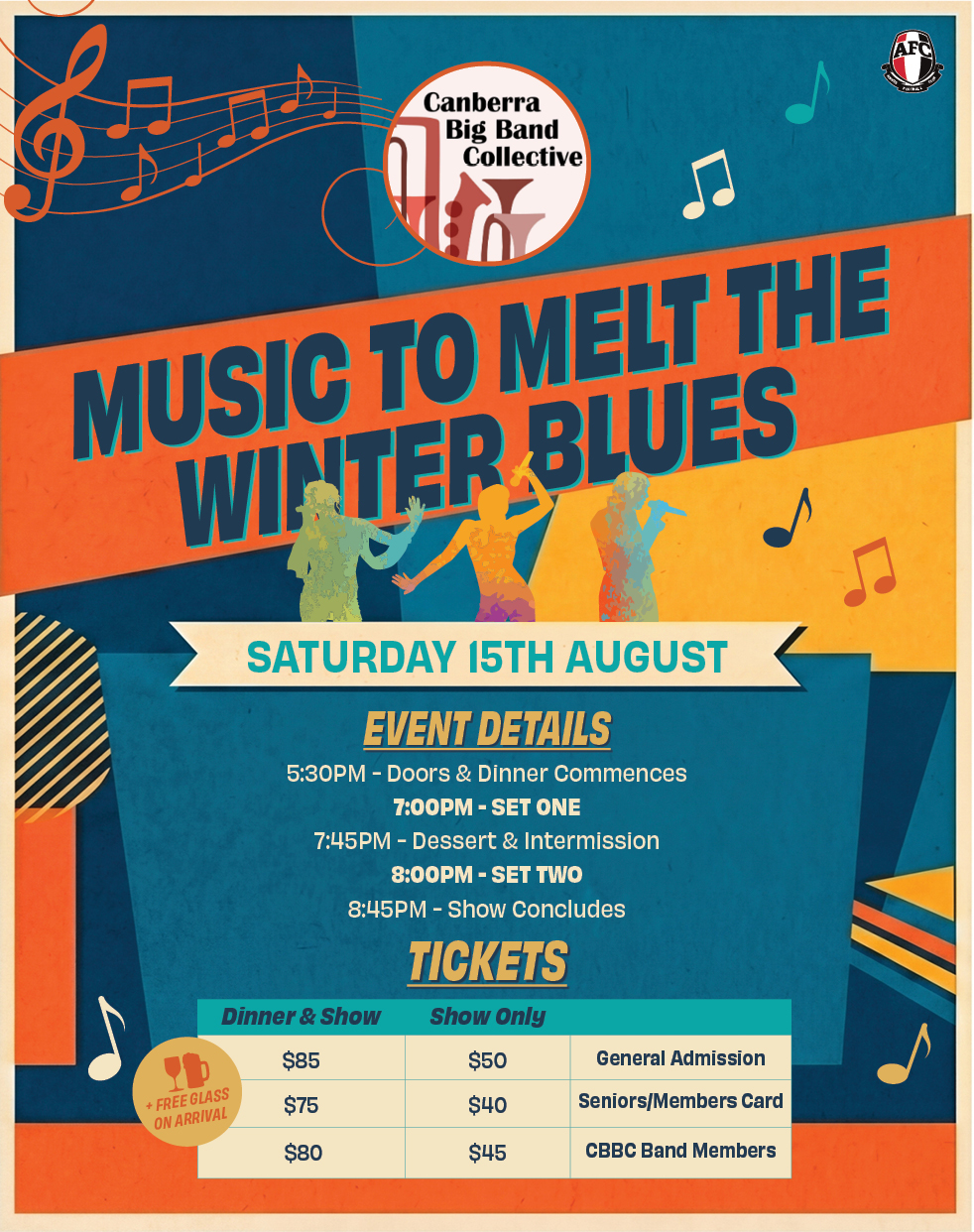 CANBERRA BIG BAND COLLECTIVE: Music to Melt the Winter Blues