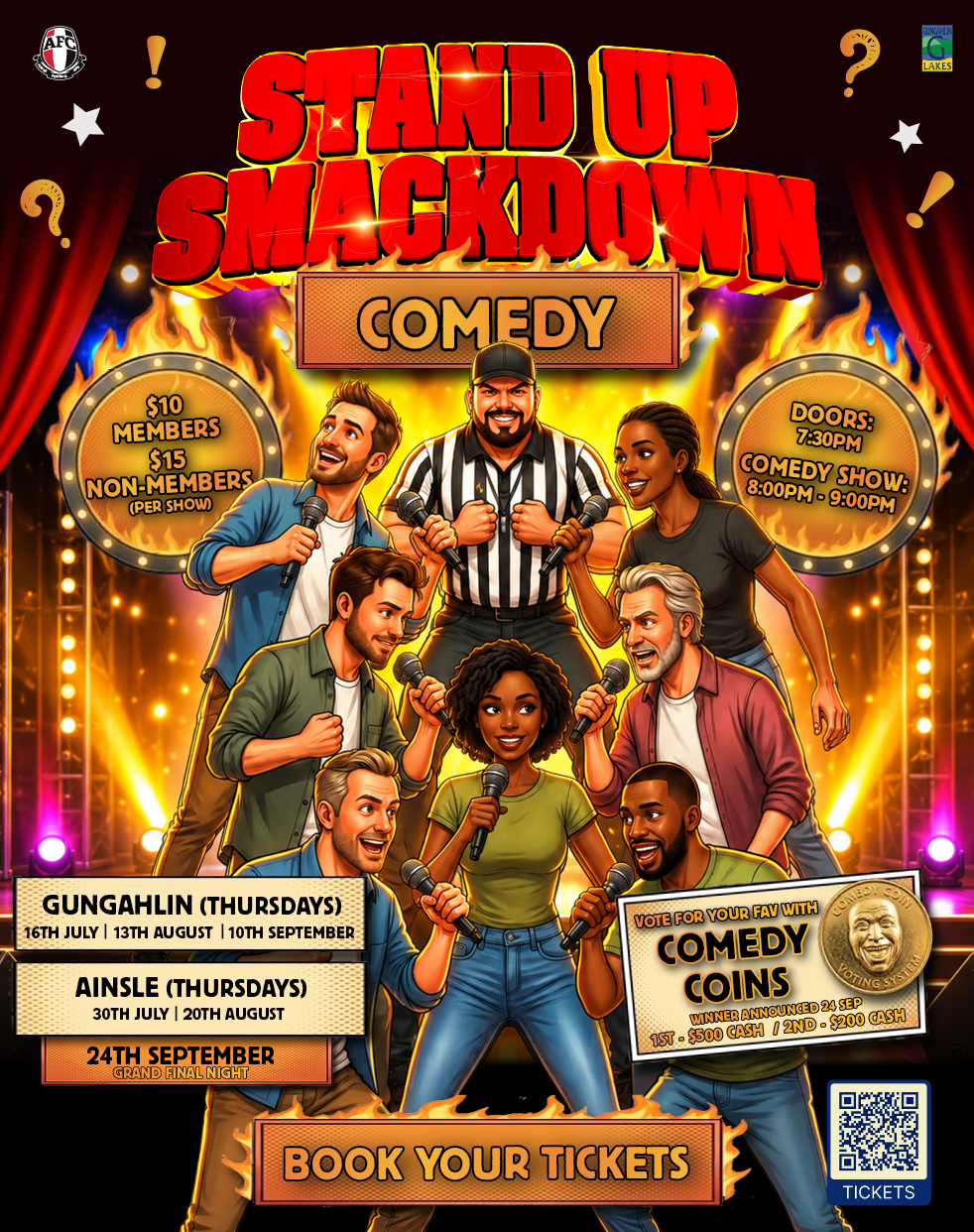 STAND-UP SMACKDOWN COMEDY