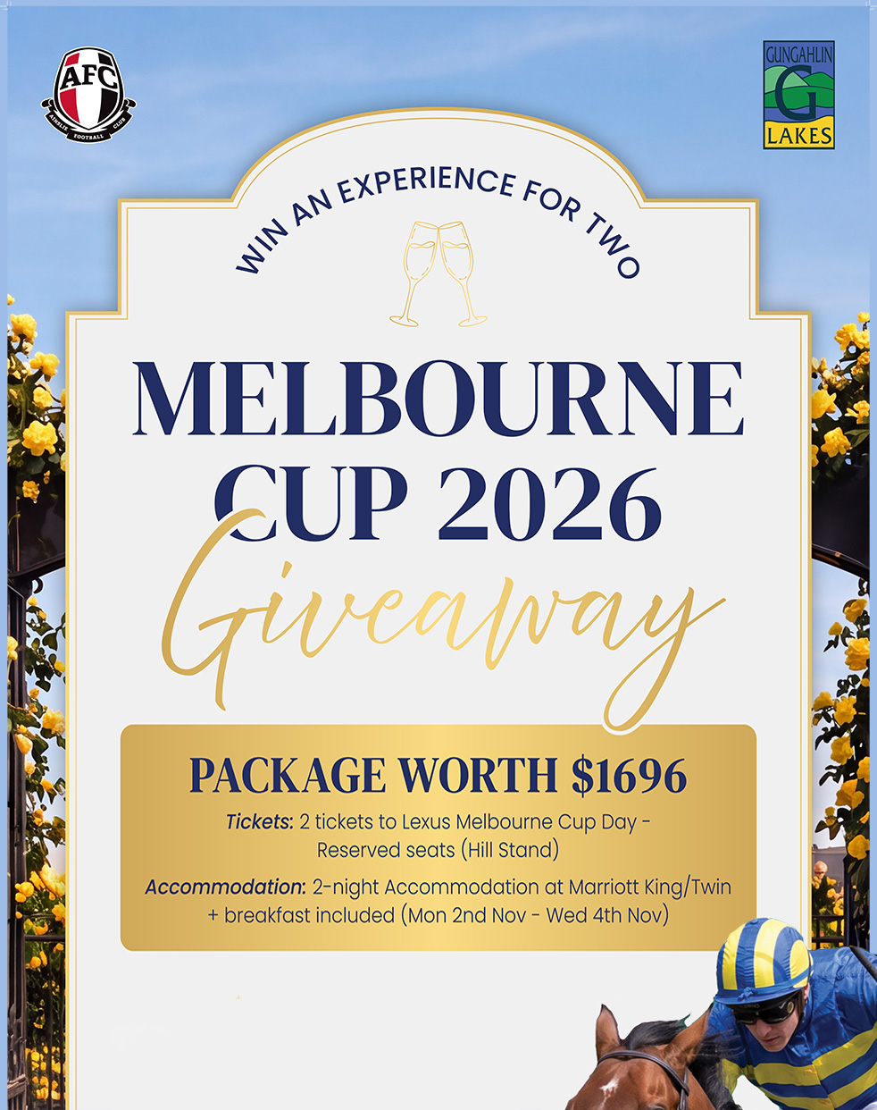 MELBOURNE CUP GIVEAWAY